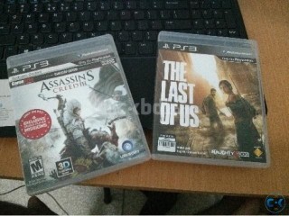 PS3 Games For Sale Last of Us Assassins Creed III More