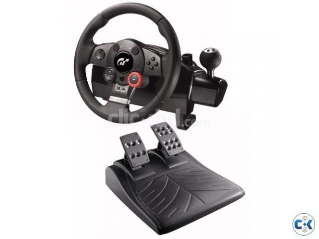 logitech driving force gt steering wheel PC PS3 PS2  large image 0