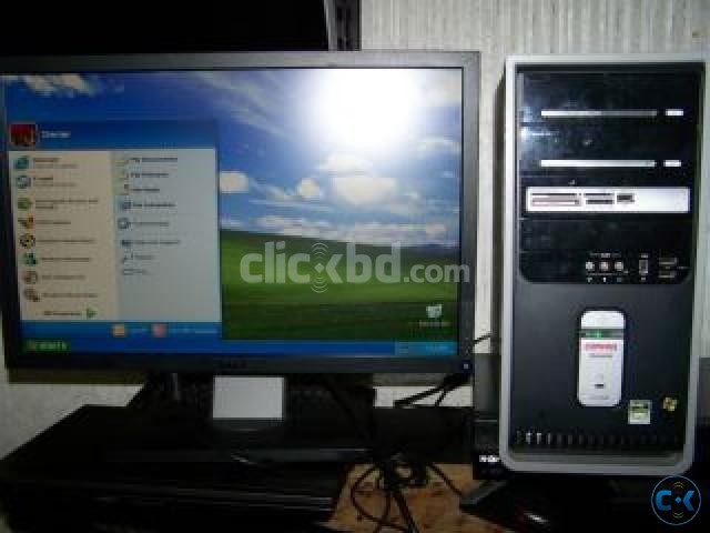 Full set Desktop computer with Lcd Monitor only for8800 large image 0