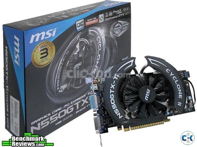 MSI GTX 550 Ti Cyclone II warranty 5 months large image 0