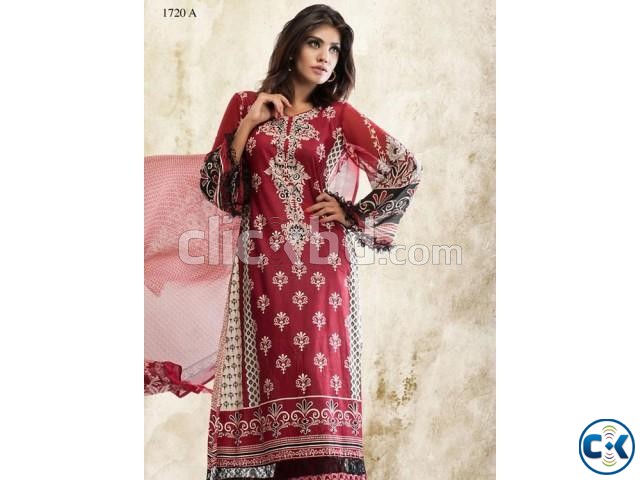 AHM Chiffon Pakistani lawn Zam zam large image 0