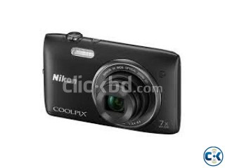 Nikon Coolpix S3400 20.1mp 7x zoom