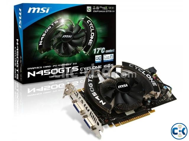 MSI GeForce GTS 450 1GB DDR5 large image 0