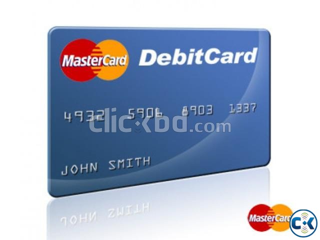 International Debit MasterCard Visa card for Bangladeshi large image 0