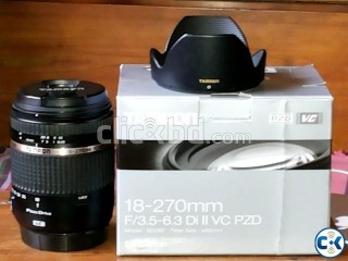 Tamron 18 270 Di II VC PZD Lens for Canon Mount