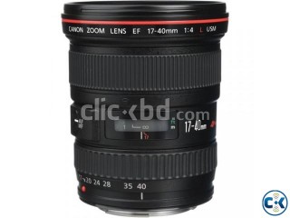 canon EF 17-40mm f 4L USM Ultra-Wide Zoom lens