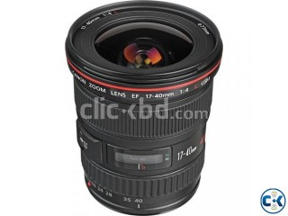 canon EF 17-40mm f 4L USM Ultra-Wide Zoom lens