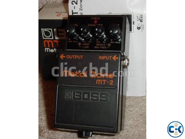 Boss MT 2 metal zone for sell large image 0