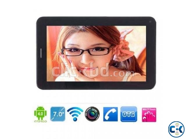 Samsung 7 calling Tablet with Free Stylish Black Cover large image 0