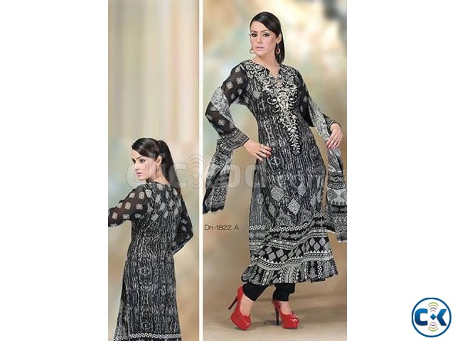 DAWOOD HAJIBA CHIFFON LAWN large image 0