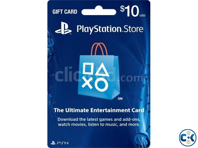 US Playstation 10 Dollars Card Digital Code large image 0