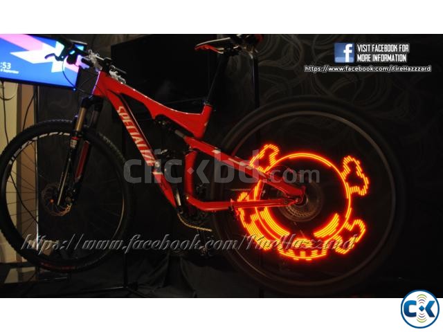 Bicycle Cycle Wheel Light - Wheel Writer large image 0