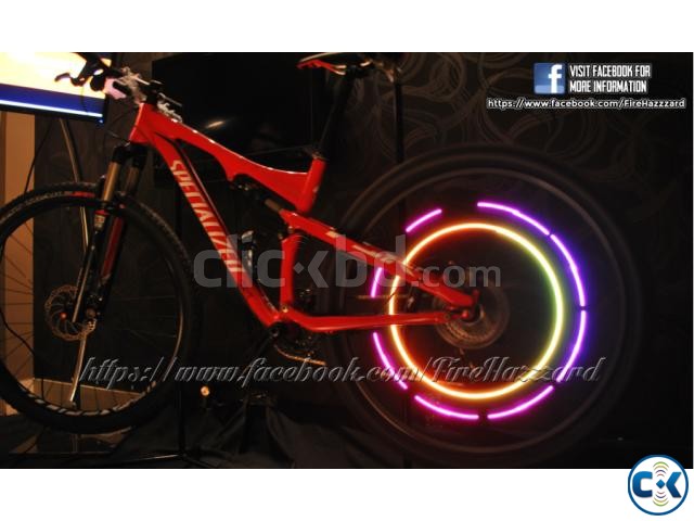 Bicycle Cycle Wheel Spoke Light - Gyro Flasher large image 0