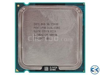 INTEL DUAL CORE 2.7 GHz processor