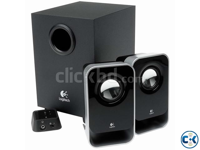 Logitech 2 1 Sub woofer Speaker System. NEW Boxed large image 0