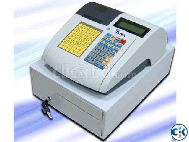 Paswa D81BF Broad Band Electronics Cash Register Machine large image 0