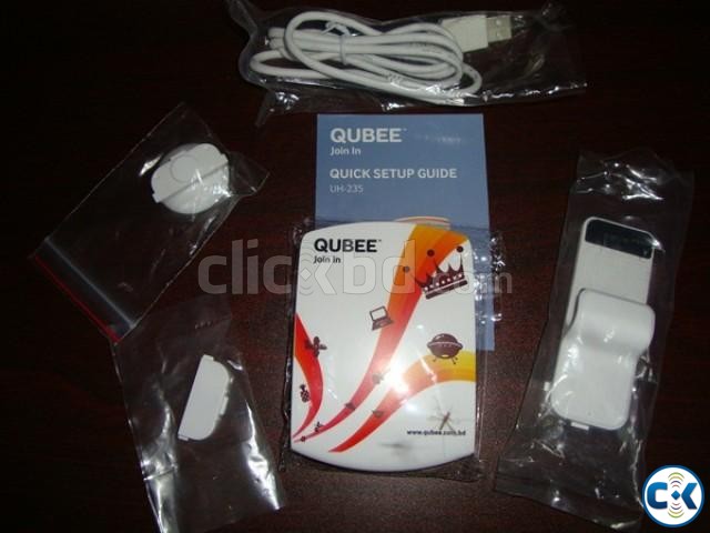 Qubee Prepaid Shuttle Modem 1300 tk only large image 0