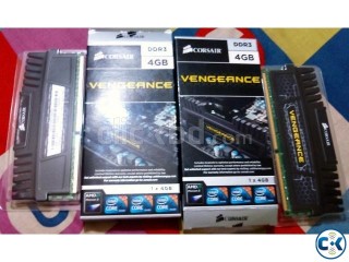 Corsair vengeance 4GBx2 8GB 1600mhz ram life time warranty