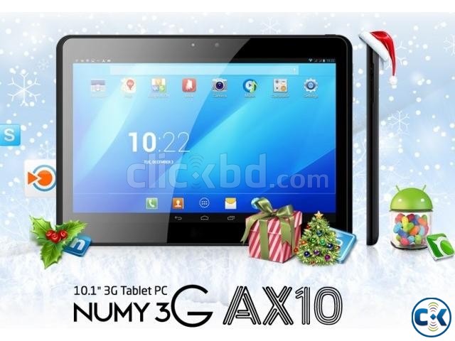 Ainol AX10 10.1 3G Quad Core 5MP Tablet PC BT Speaker K.bord large image 0