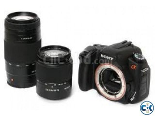 Sony alpha DSLRA300 with 18 to 70mm