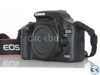 Canon EOS 500D BODY Made in Japan newly shutter installed