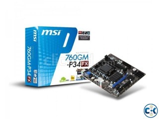 MSI 760GM-P34FX AMD Motherboard