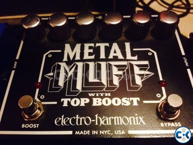 Electro-Harmonix Metal Muff with Top Boost Distortion large image 0