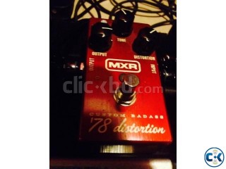 MXR M78 Custom Badass 78 Distortion Pedal