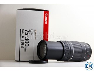 CANON 75-300MM LENS BRAND NEW CAMERAVISION 01916852322