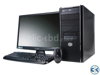 Dual Core PC with 16 inch LCD Sumsung Monitor