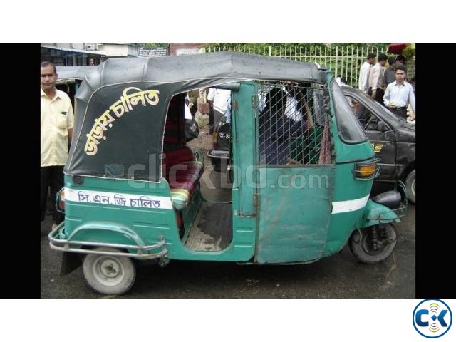 4 CNG autorickshaw for sell large image 0