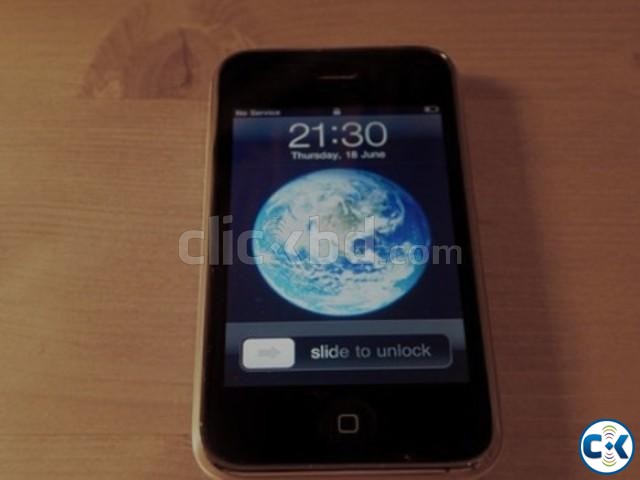 Looks New Condition iPhone 3GS 8GB Black Factory Unlocked large image 0