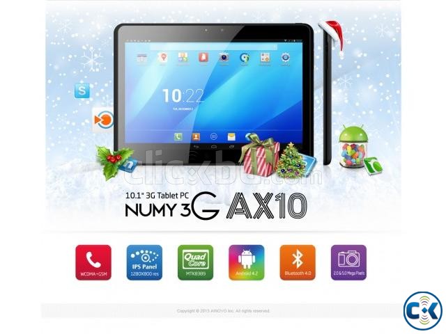 Ainol Numy 3G AX10 10.1 Phone Calliing Q.Core 5MP Tablet PC large image 0