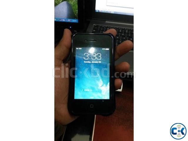 iPhone 4s Black 16GB Factory Unlock large image 0