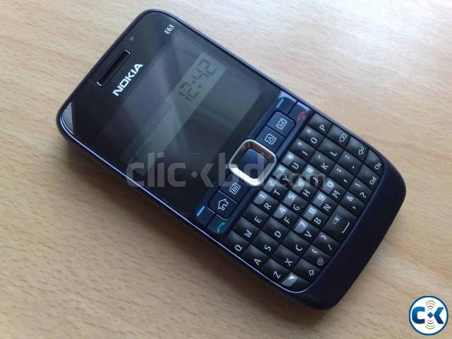 Nokia E63 Black large image 0