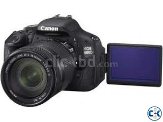 Canon EOS 600D With 18-55mm