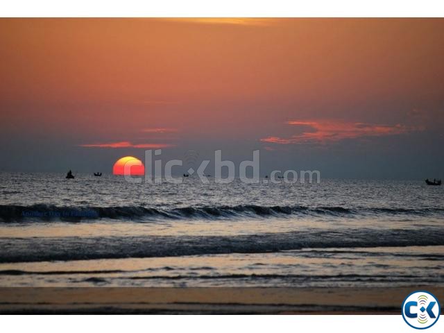 ATTRACTIVE 44.5 katha BEACH SIDE LAND IN KUAKATA FOR SELL large image 0