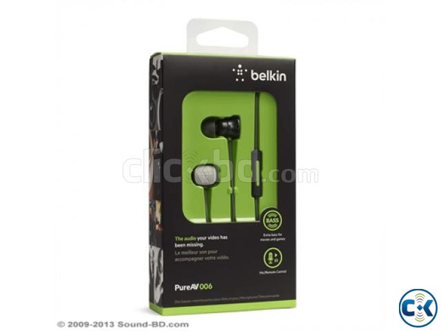 BELKIN PUREAV 006 HOOFDTELEFOON HEADPHONE. large image 0