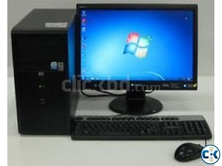 Running Desktop Computer Set With Lcd Only For 11500tk