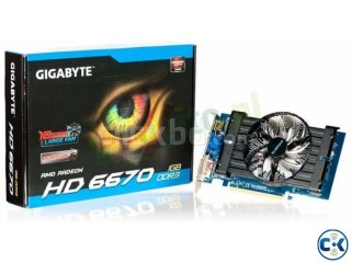 Graphics card HD6670