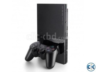 playstation 2 slim black with 30 mb storage and 40 games.