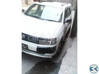 White Toyota Probox GL with cheapest rate