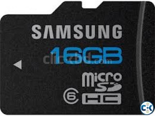 16GB SAMSUNG CLASS 10 12MONTH WARR INTACT