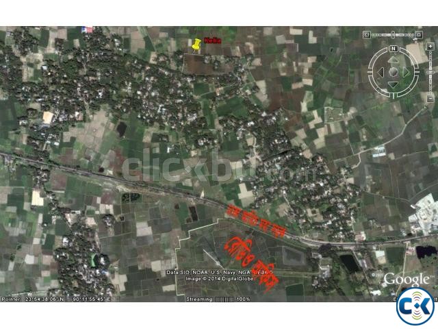 Road Attach Plot sale Half Km From Dhaka Aricha high way large image 0