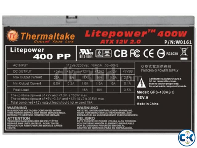 Thermaltake Power Supply 400w large image 0