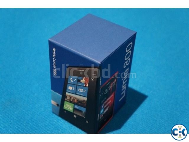 Brand new nokia lumia 800 intack seal box from uk large image 0