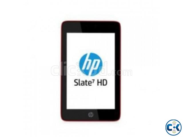 HP Slate 7 Inch Tablet with Data Pass - Red large image 0