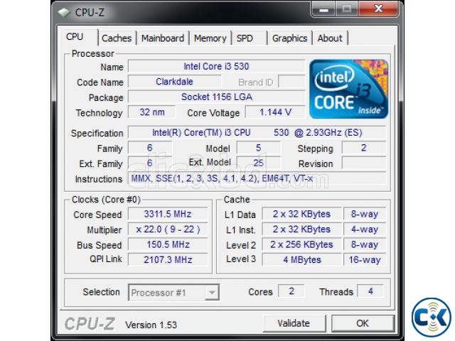 Intel Core i3 530 2.93 Ghz 1st gen large image 0