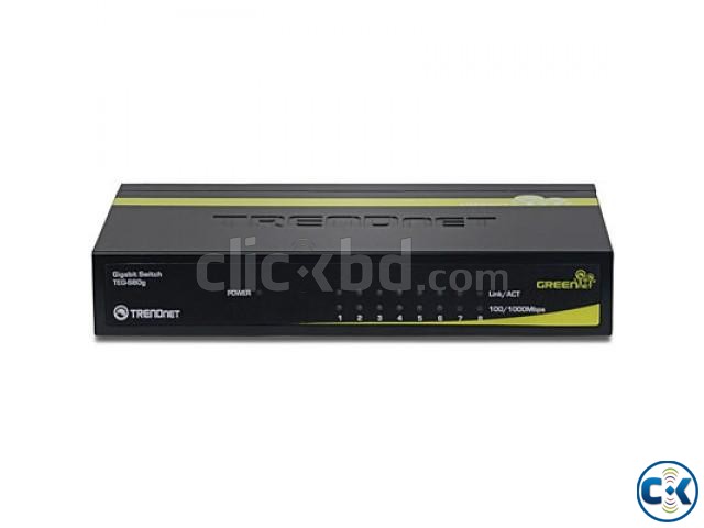 8-Port Gigabit GREENnet Switch large image 0