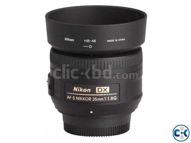 Nikon AF-S DX NIKKOR 35mm f 1.8G Lens Almost New UV filter large image 0